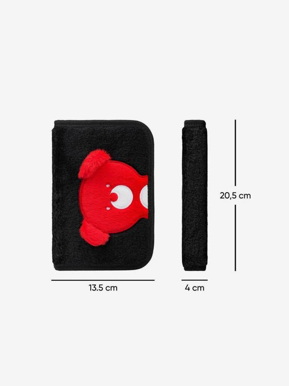 BAAGL  Fekete iskolai tolltartó egyszintes teribear Baagl