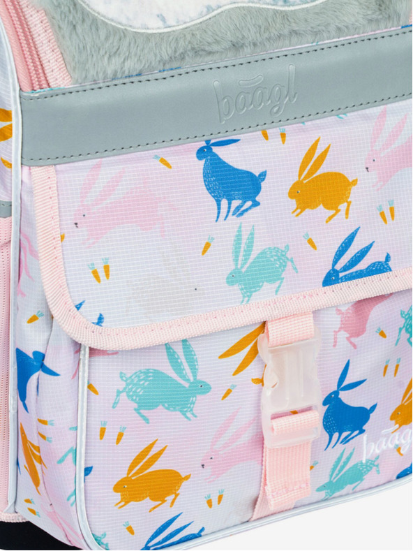 BAAGL  Bézs Zippy Bunny iskolatáska Baagl