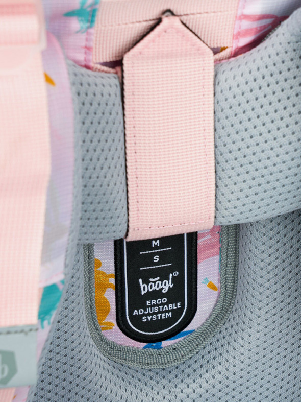 BAAGL  Bézs Zippy Bunny iskolatáska Baagl