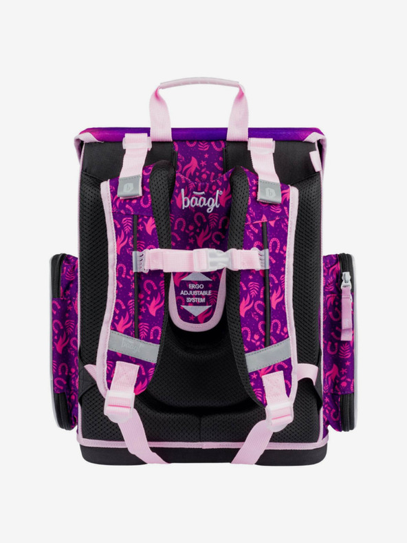 BAAGL  Lila iskolatáska Ergo Baagl ló Baagl ló