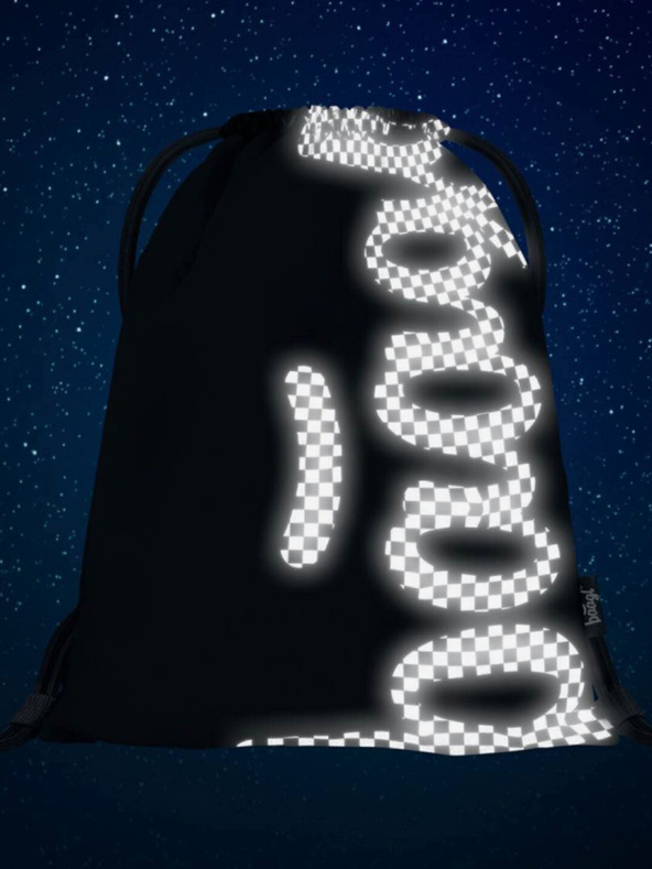 BAAGL  Fekete 3 szett skate ska: hátizsák, tolltartó, táska Baagl