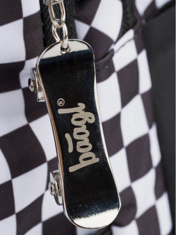 BAAGL  Fekete 3 szett skate ska: hátizsák, tolltartó, táska Baagl