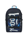 BAAGL  Fekete iskolai hátizsák Skate Bluelight Baagl