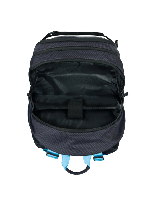 BAAGL  Fekete iskolai hátizsák Skate Bluelight Baagl