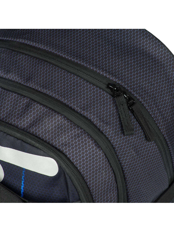 BAAGL  Fekete iskolai hátizsák Skate Bluelight Baagl