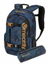 Meatfly Meatfly hátizsák Basejumper Mossy Navy 22 L