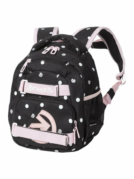 Meatfly Meatfly Levi hátizsák Black Dots 10 L | Fekete | Térfogat 10 L