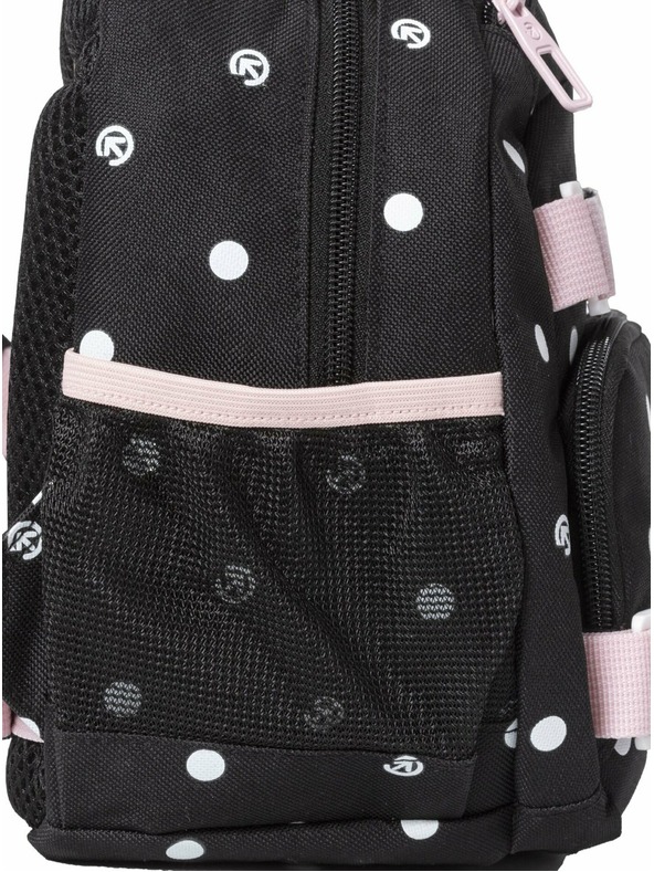Meatfly Meatfly Levi hátizsák Black Dots 10 L | Fekete | Térfogat 10 L