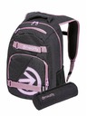 Meatfly Meatfly Exile hátizsák Pink / Charcoal Heather 24 L