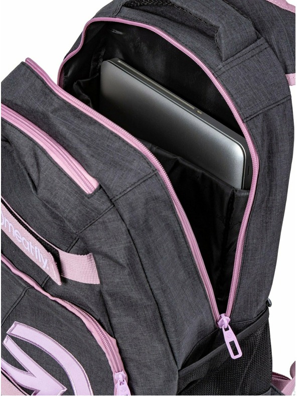 Meatfly Meatfly Exile hátizsák Pink / Charcoal Heather 24 L