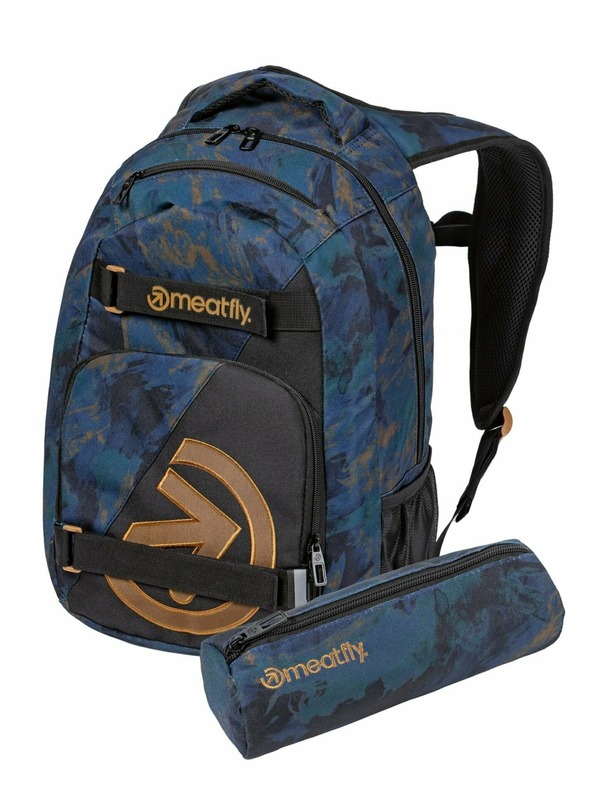 Meatfly Meatfly Exile hátizsák Mossy Navy 24 L | Kék | Térfogat 24 L