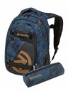 Meatfly Meatfly Exile hátizsák Mossy Navy 24 L | Kék | Térfogat 24 L