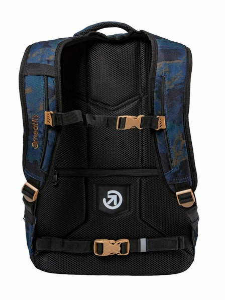 Meatfly Meatfly Exile hátizsák Mossy Navy 24 L | Kék | Térfogat 24 L