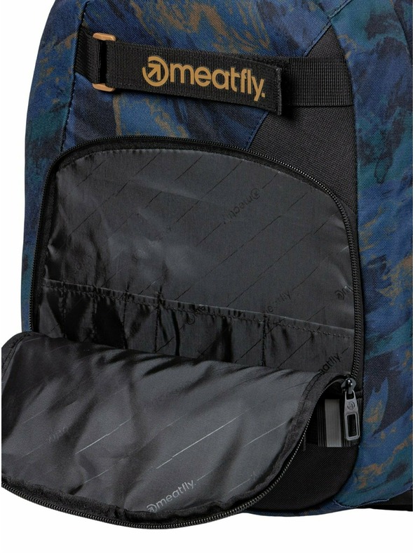 Meatfly Meatfly Exile hátizsák Mossy Navy 24 L | Kék | Térfogat 24 L