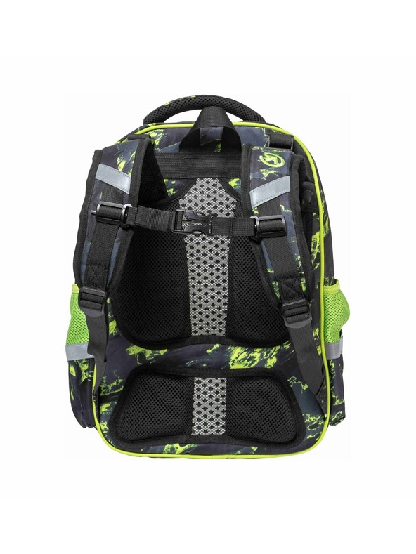 Meatfly Meatfly iskolai hátizsák Max Lime Moha