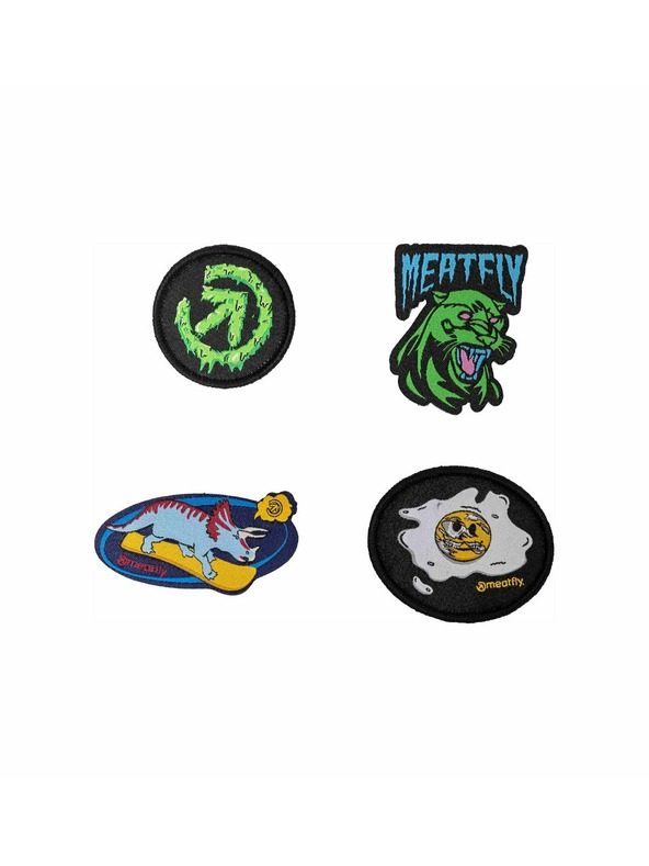 Meatfly Meatfly iskolai hátizsák Max Lime Moha