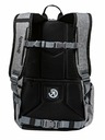 Meatfly Meatfly Basejumper hátizsák Grey Heather / Black 22 L | Fekete | Térfogat 22 L