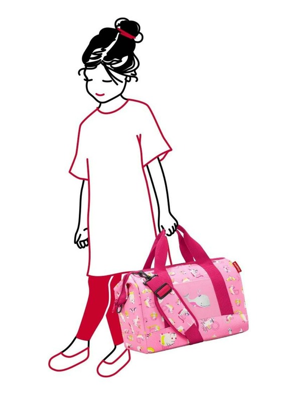 Reisenthel Reisenthel Allrounder M Kids utazótáska Abc barátok rózsaszín