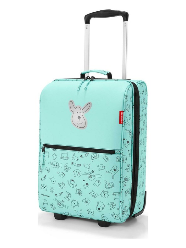 Reisenthel Reisenthel Trolley XS Kids gyerek bőrönd Macskák és kutyák menta
