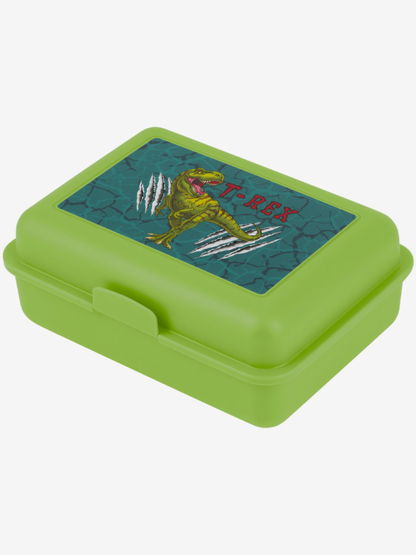 BAAGL  Zöld Baagl T-Rex snack doboz
