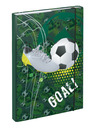 BAAGL  Zöld Mappák iskolai füzetekhez A4 Futballkapu Baagl