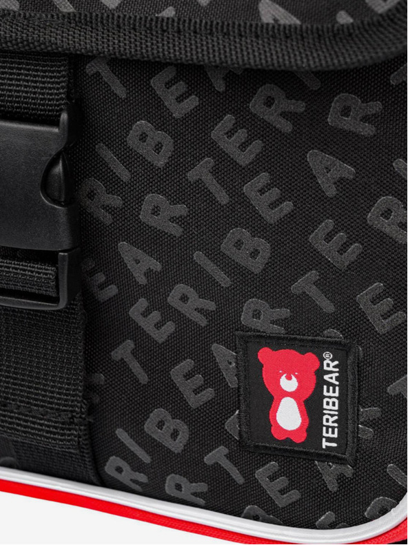 BAAGL  Fekete iskolatáska zippy teribear Baagl