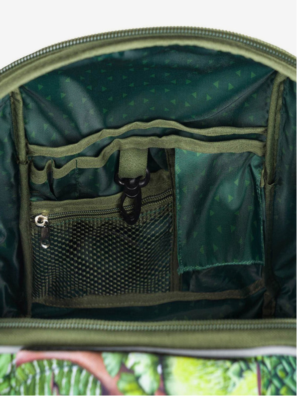 BAAGL  Zöld iskolatáska shelly dinoszauruszok Baagl