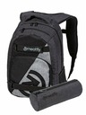 Meatfly Meatfly Exile hátizsák Charcoal Heather / Grey Heather 24 L