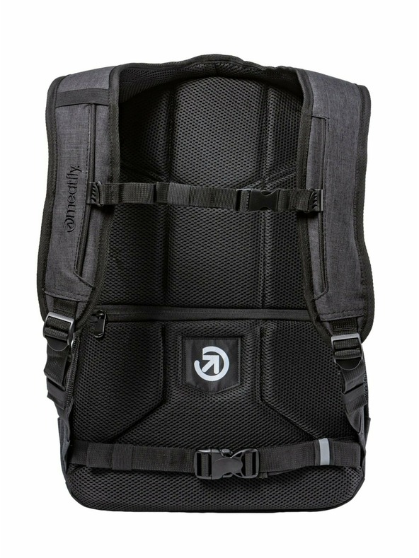 Meatfly Meatfly Exile hátizsák Charcoal Heather / Grey Heather 24 L