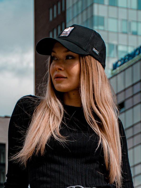 Be52 Be52 Wagon prémium baseball sapka fekete