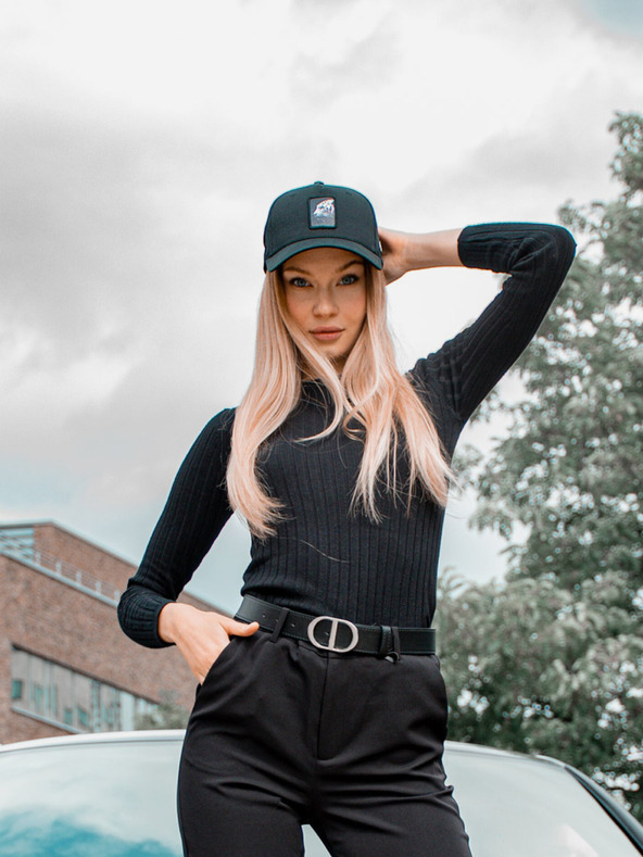 Be52 Be52 Tiger prémium baseball sapka fekete