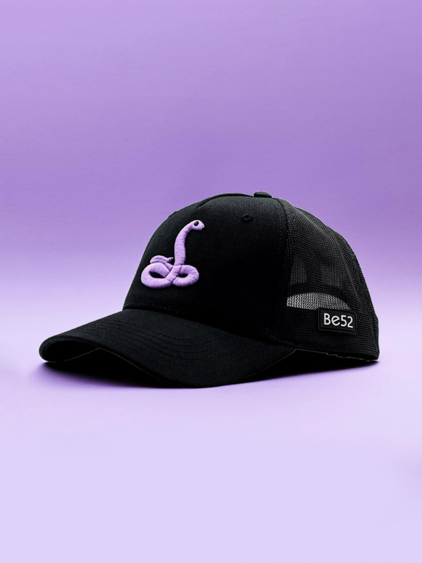 Be52 Be52 Snake prémium baseball sapka fekete/világos ibolya