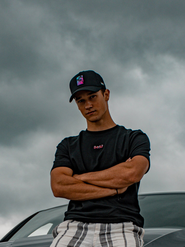 Be52 Be52 Palms prémium baseball sapka fekete