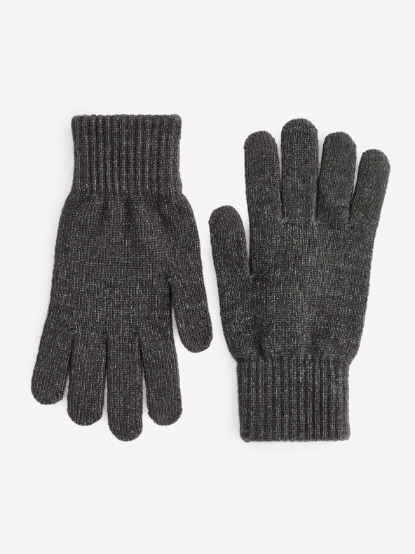 Celio Celio Miglight szürke kesztyű