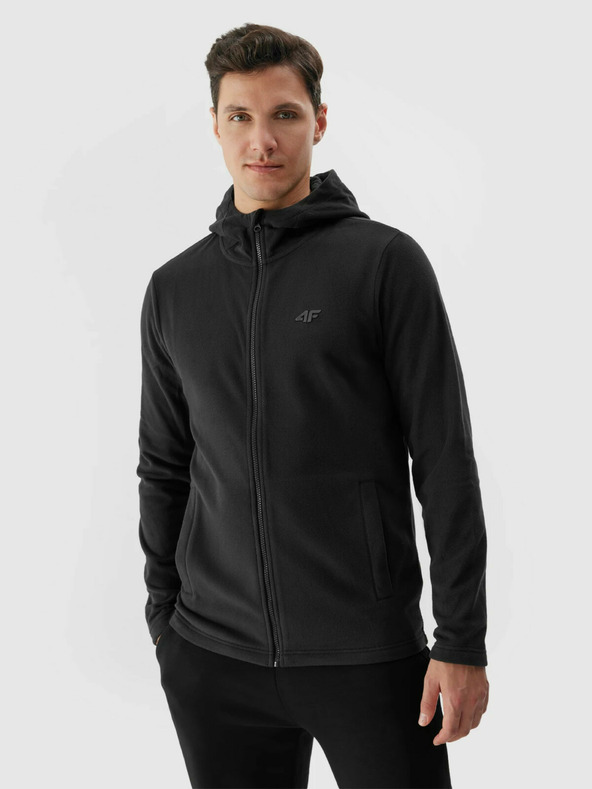 4F Férfi normál kapucnis fleece 4F