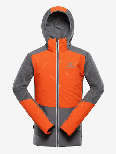 ALPINE PRO Narancssárga férfi Alpine Pro GOMAR gyorsan száradó melegítőfelső