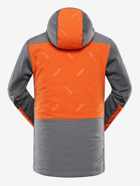 ALPINE PRO Narancssárga férfi Alpine Pro GOMAR gyorsan száradó melegítőfelső