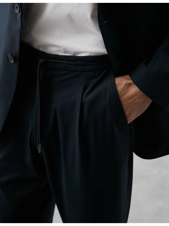 Marks & Spencer Utazásra alkalmas öltönynadrág Marks & Spencer tengerészkék