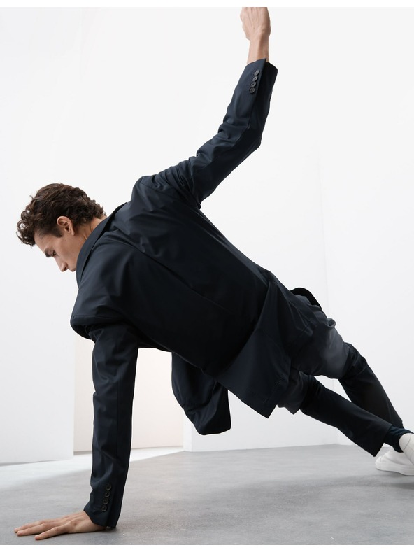 Marks & Spencer Utazáshoz alkalmas, enyhén szabott zakó Marks & Spencer tengerészkék