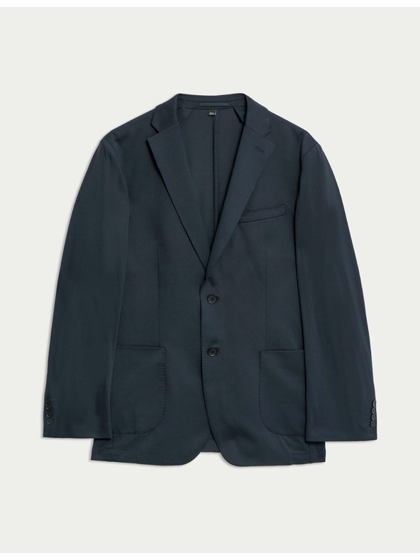 Marks & Spencer Utazáshoz alkalmas, enyhén szabott zakó Marks & Spencer tengerészkék