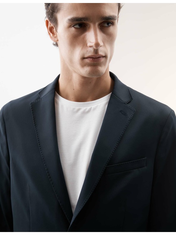 Marks & Spencer Utazáshoz alkalmas, enyhén szabott zakó Marks & Spencer tengerészkék