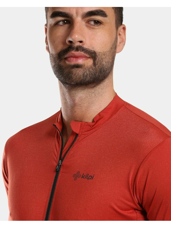 Kilpi Kilpi CAVALET-M Férfi kerékpáros mez Sötétvörös