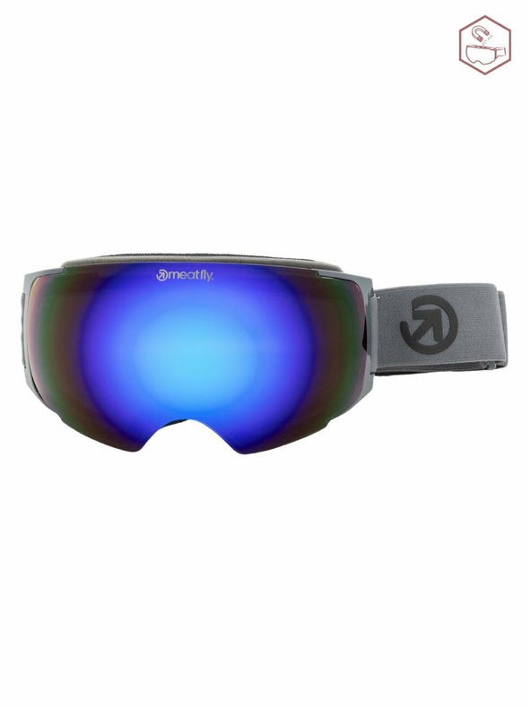 Meatfly Meatfly sNB & SÍ sportszemüveg Renegate Szürke | Szürke | Méret