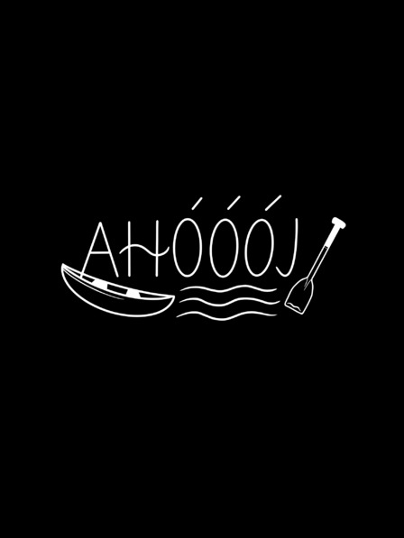 ZOOT.Original Fekete férfi póló ZOOT.Original Ahóóóój