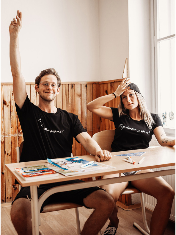 ZOOT.Original Fekete férfi ZOOT Original póló Ma írunk?