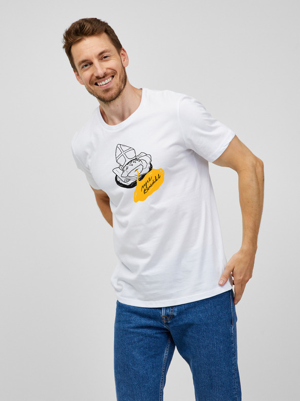 ZOOT.Original Fehér ZOOT.Original Vejce Benedikt férfi póló