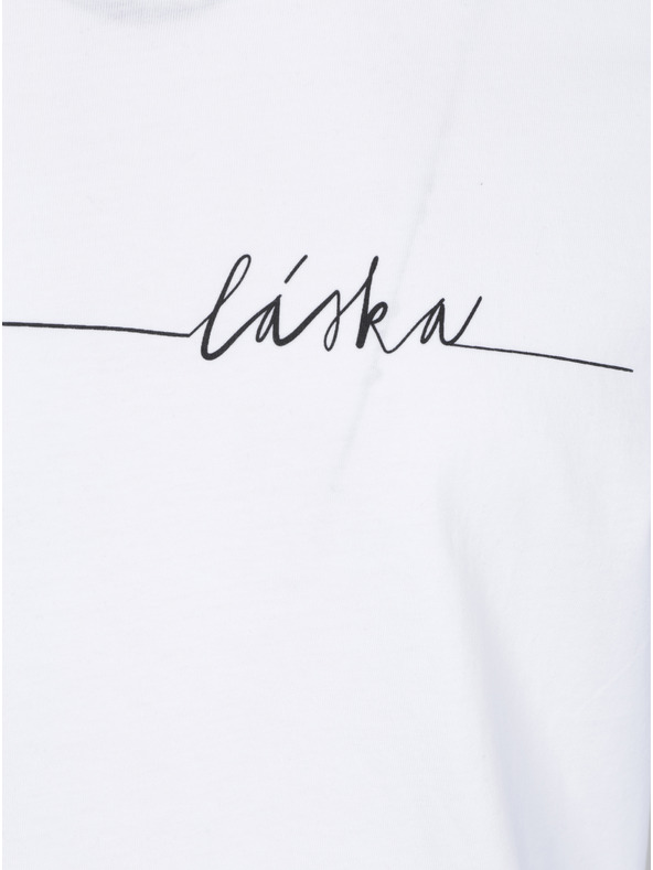 ZOOT.Original Fehér Férfi ZOOT Original Love nyomtatott póló