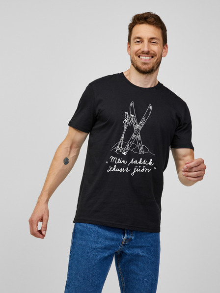 ZOOT.Original Fekete férfi póló Zoot Original Mein taktik