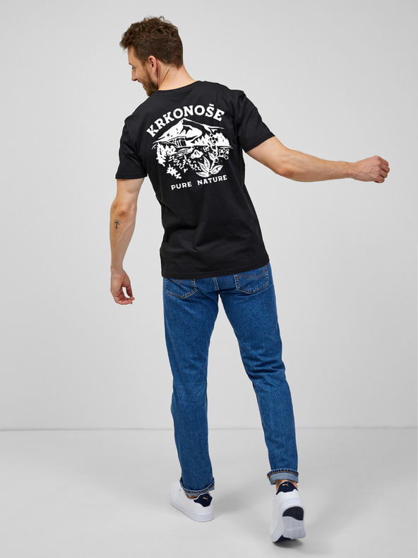 ZOOT.Original Fekete férfi póló ZOOT.Original Krkonoše