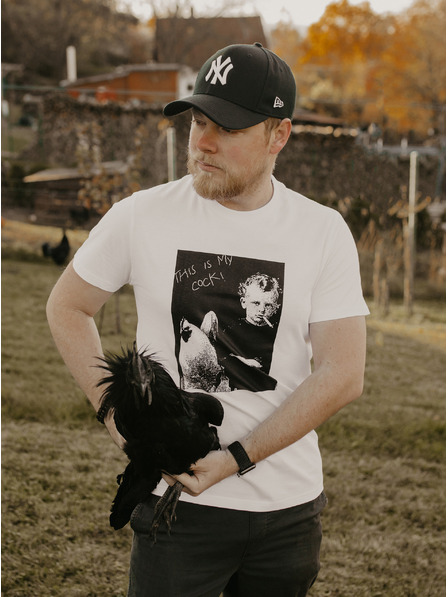 ZOOT.Original Fehér férfi ZOOT Original This Is My Cock póló